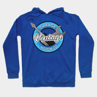 Vintage garage motor company retro logo Hoodie